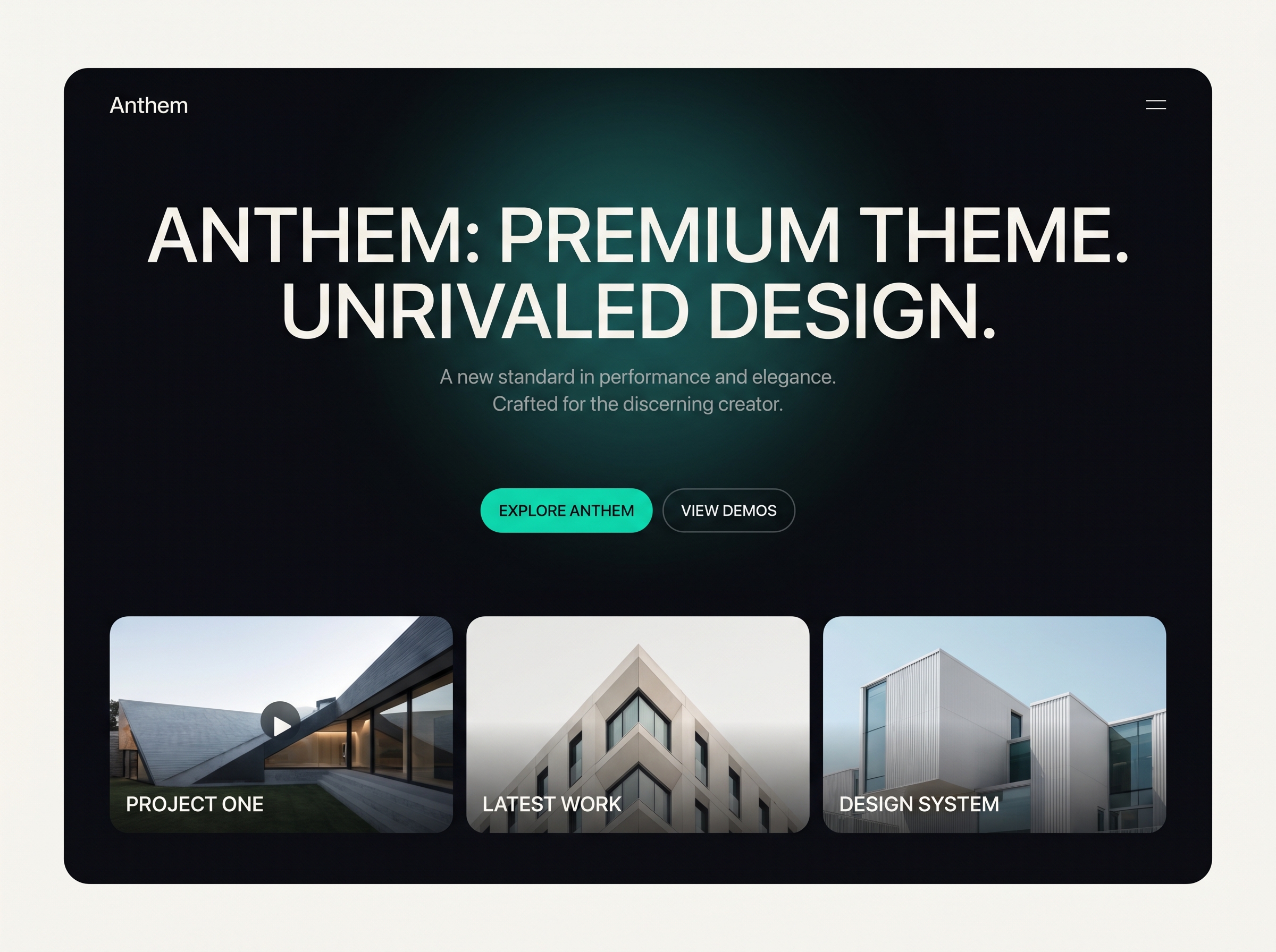 Anthem theme preview
